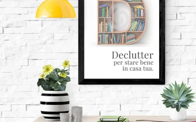 L’alfabeto della Psicologia nell’InteriorDesign: D come DECLUTTER